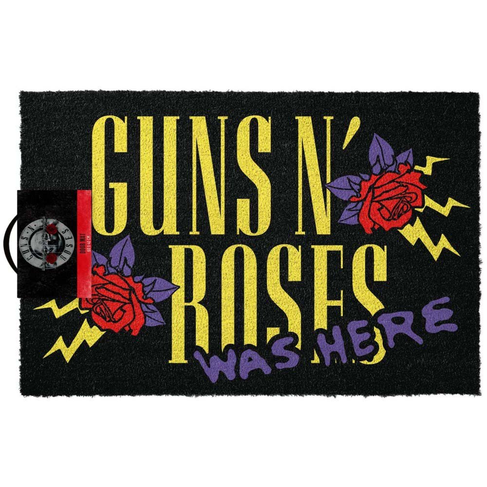 【予約商品】 GUNS N ROSES ガンズアンドローゼズ (結成 40周年 ) - Guns N' Roses / ドアマット - PGS